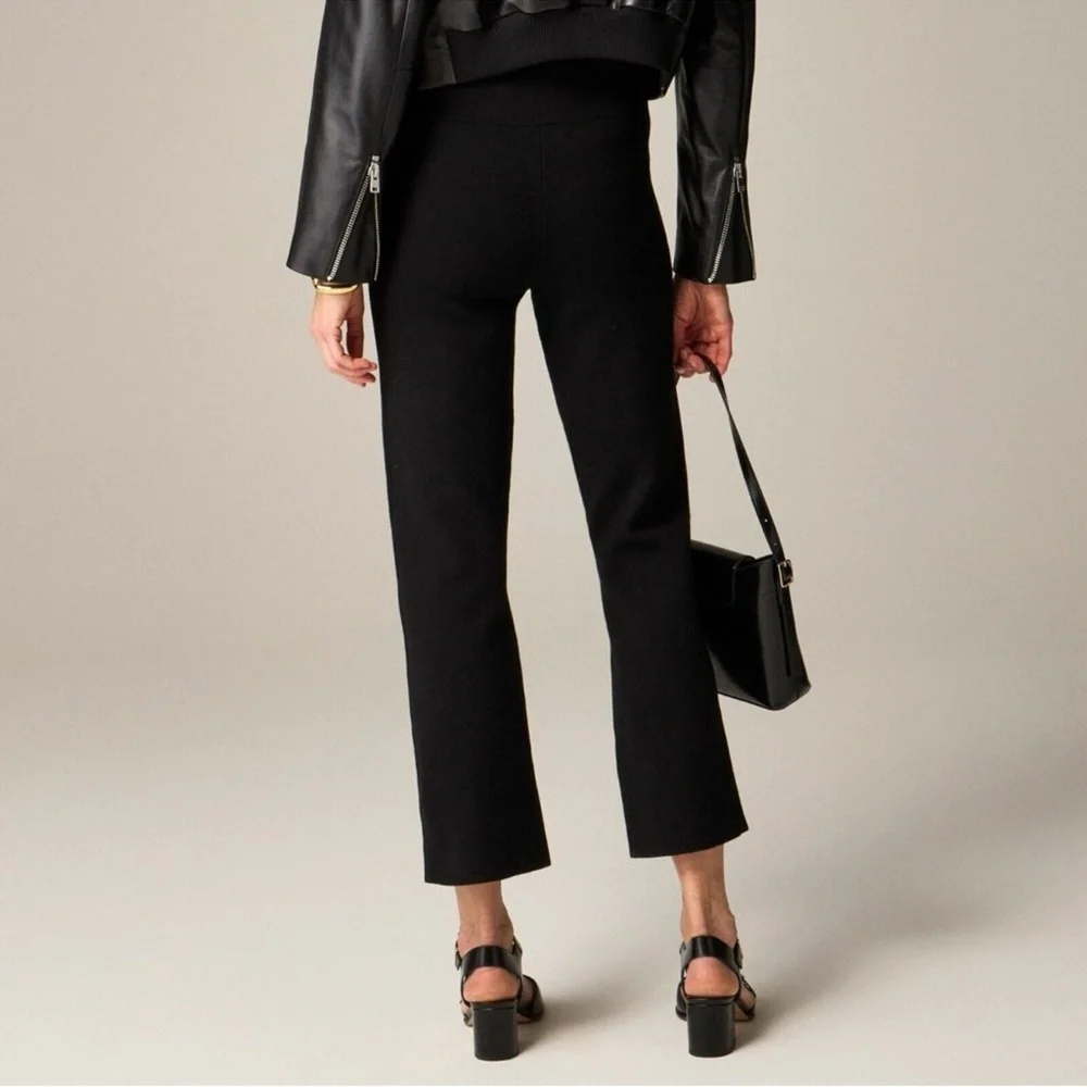 J Crew Black Knit Sweater Pant